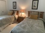 2 Twin beds in Guest room